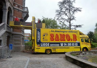 Déménagement et lift service à Liège, Verviers, Huy et Ans