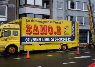 Déménagement et lift service à Liège, Verviers, Huy et Ans